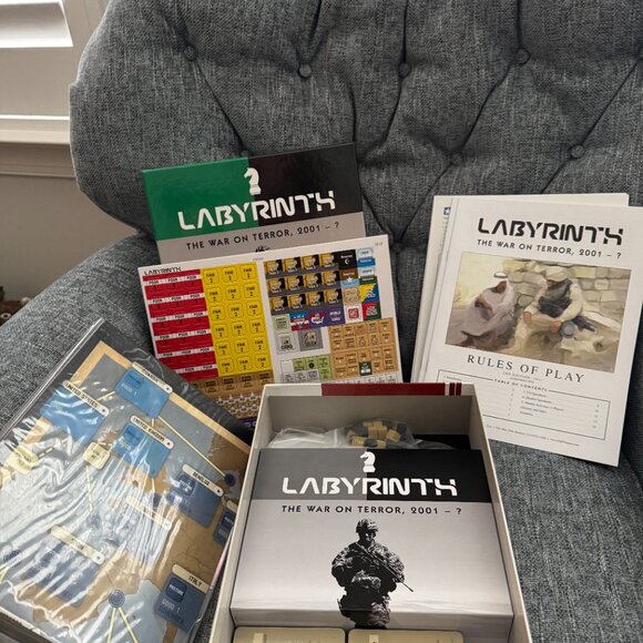Labyrinth: The War on Terror, 2001 – ? (open, unpunched) GMT 1012-18 - Picture 7 of 12